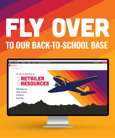Fly over to our back-to-school base.