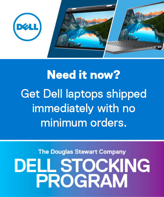 Need it now? DSC Stocking Program: Get Dell laptops shipped immediately with no minimum orders.