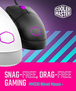 Cooler Master. Snag-free, drag-free gaming.