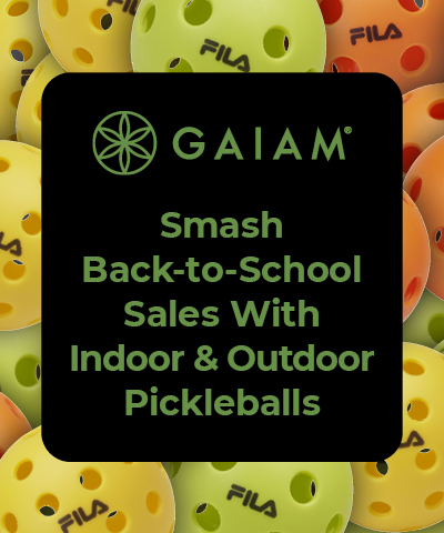 Smash Back-to-School Sales With Indoor and Outdoor Pickleballs. Shop Gaiam.