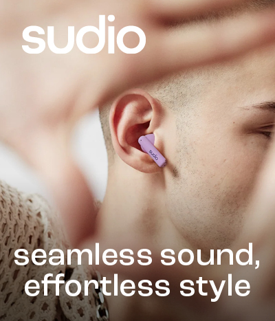 Sudio. Seamless sound, effortless style.