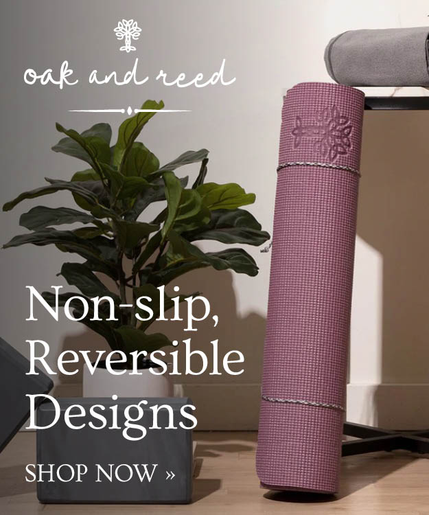 Oak and reed. Non-slip reversible designs. Shop now.