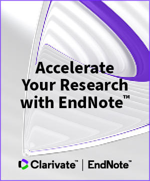 Clarivate. Accelerate Your Research with EndNote.
