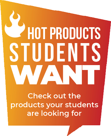 Hot products students want.
