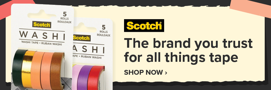 Scotch. The brand you trust for all things tape. Shop now.