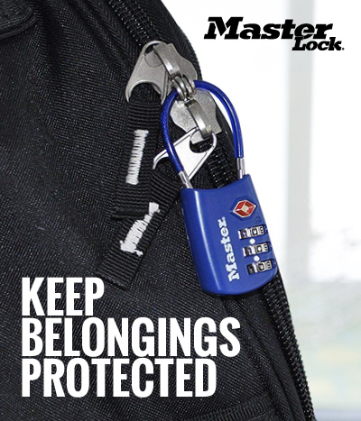 Master Lock: Keep Belongings Protected