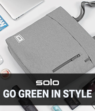 Solo. Go green in style.