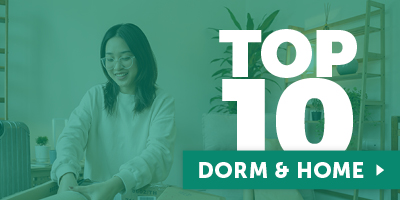 Top 10. Dorm and home.