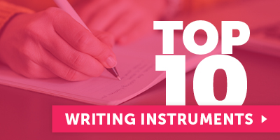 Top 10. Writing instruments.